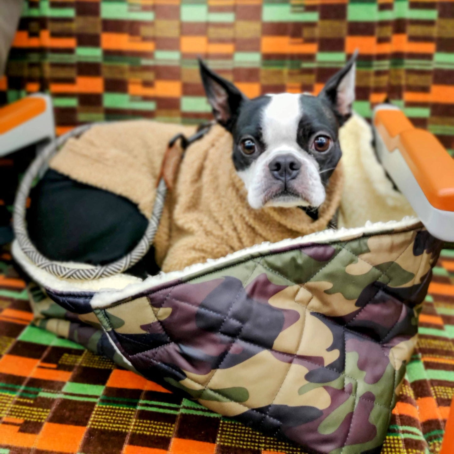 Doggo's Camo Travel Blanket