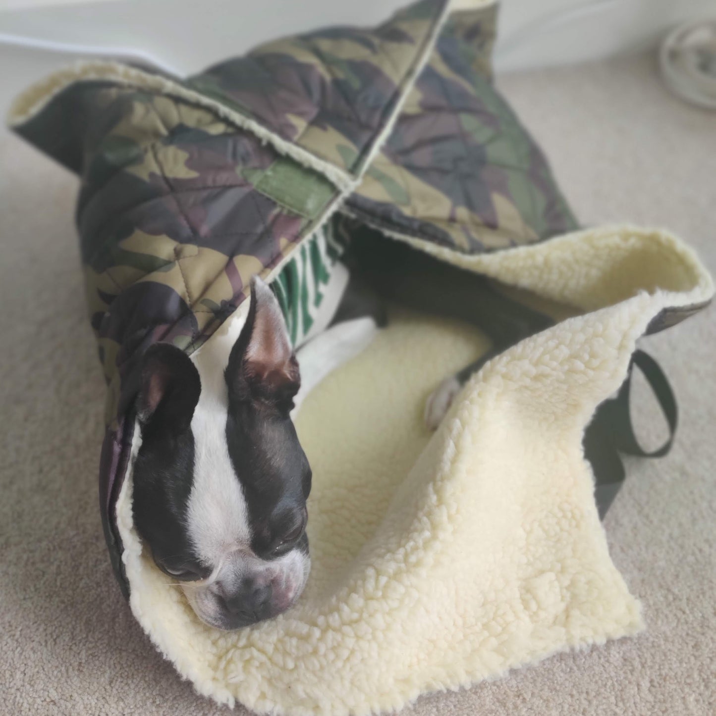 Doggo's Camo Travel Blanket